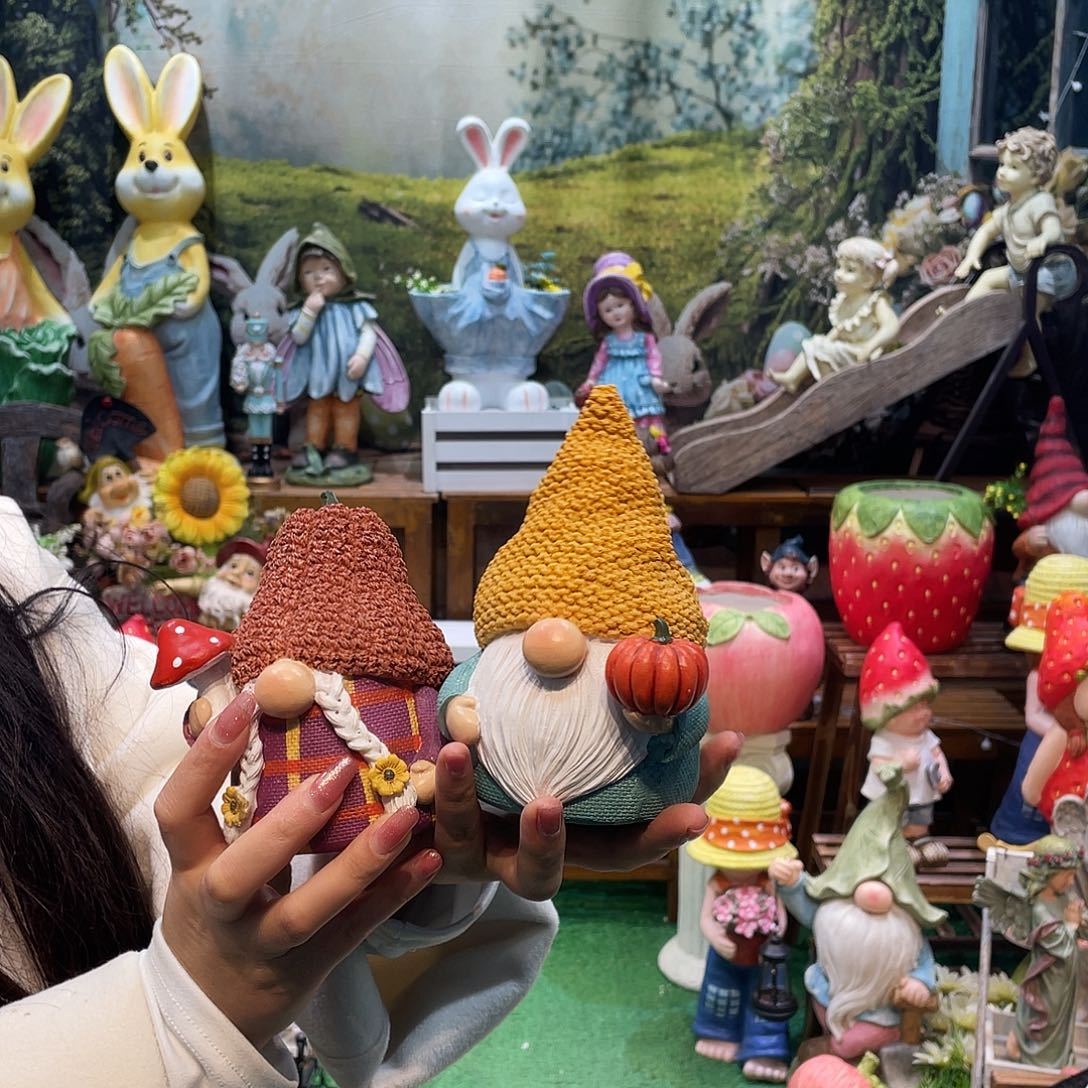 摆件花园摆件红红火火