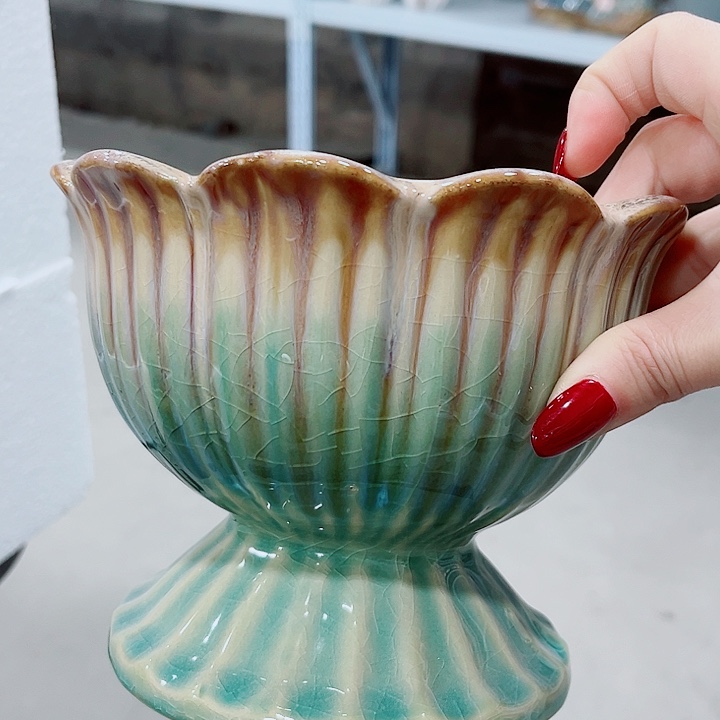 多肉陶瓷花盆满10元包邮