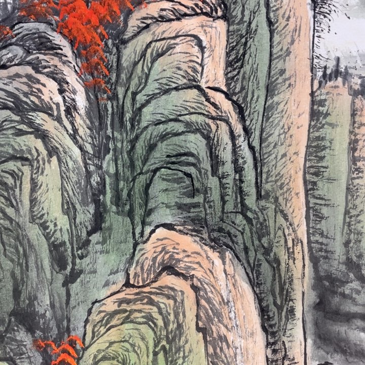 日新画作欣赏作品
