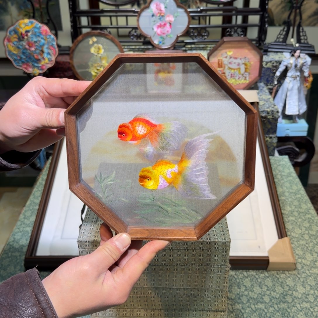 刺绣手工苏绣工艺异色精品