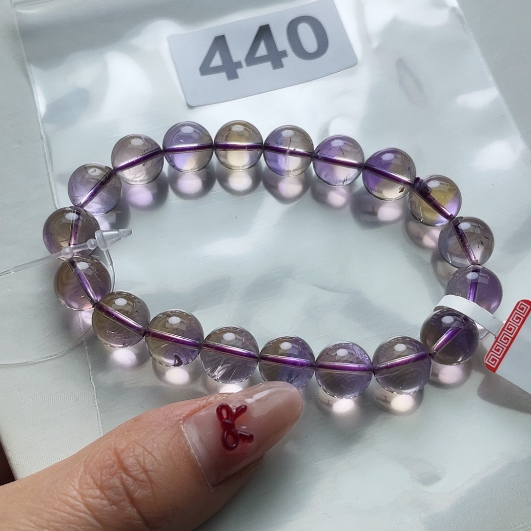 水晶手串440。未镶嵌