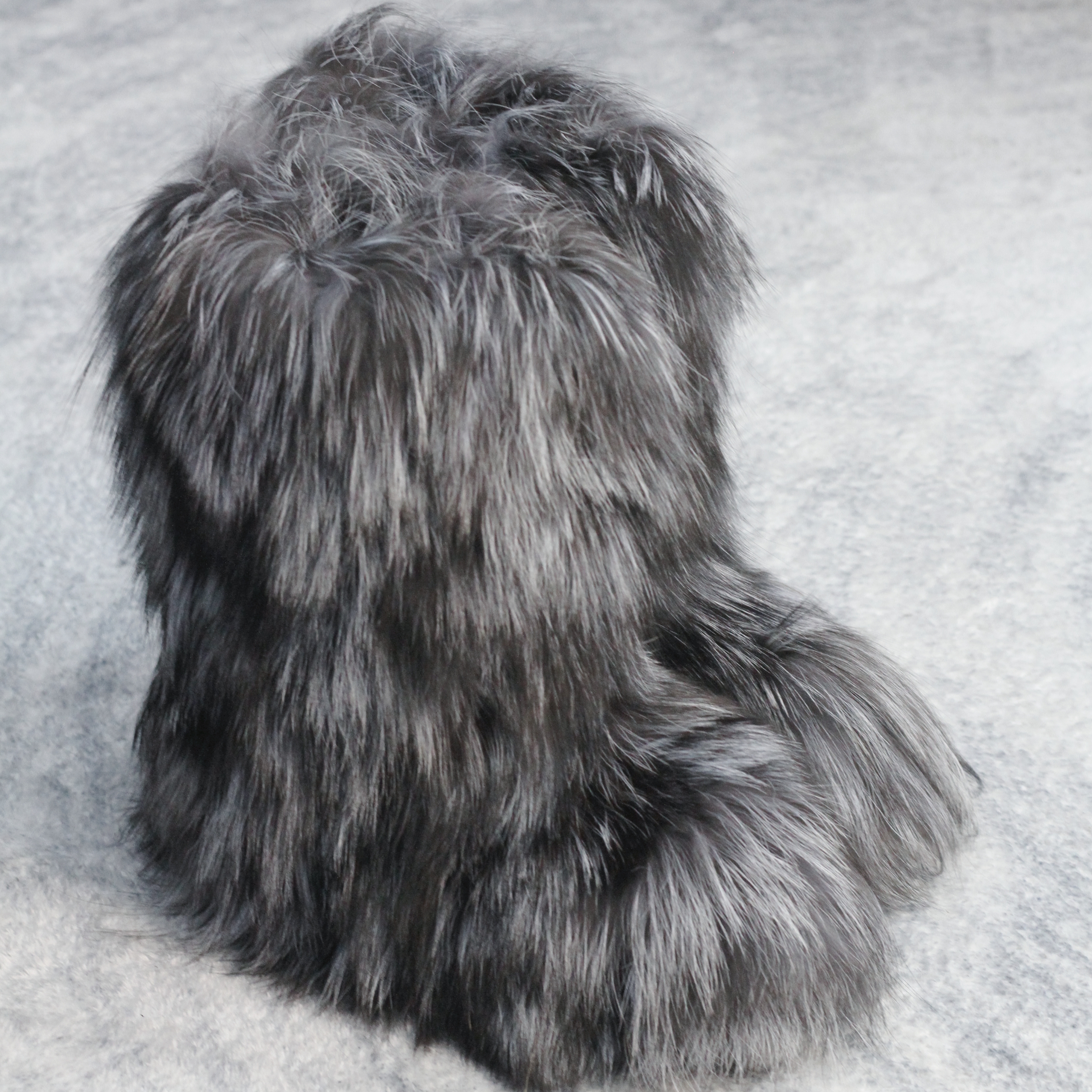 516-3玛拉沁冬季小狐狸中筒民族风防寒保暖防滑小仙女靴子