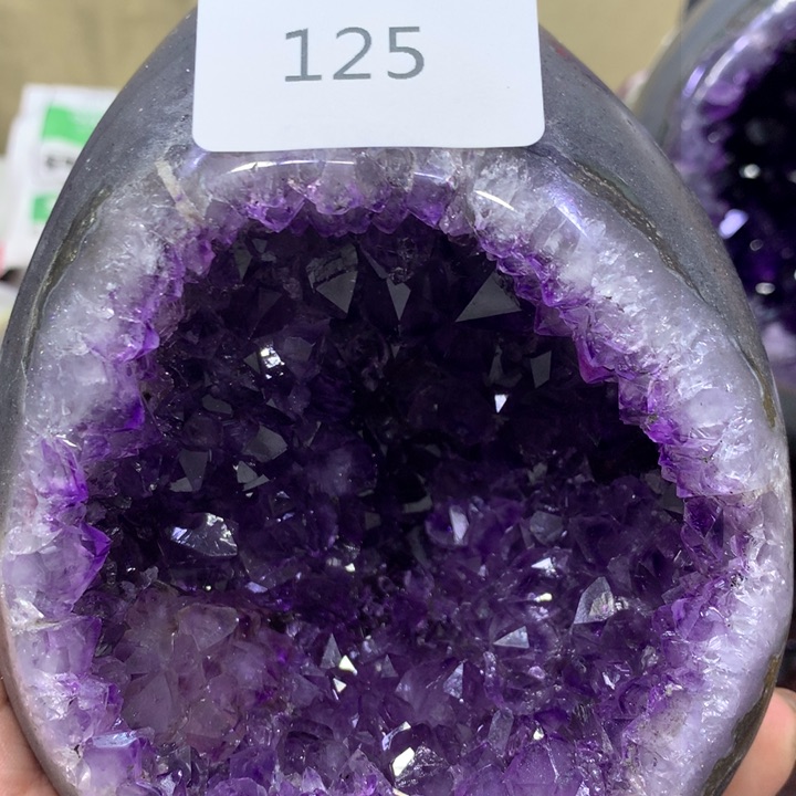 紫晶1未镶嵌彎*妹125恐龙蛋