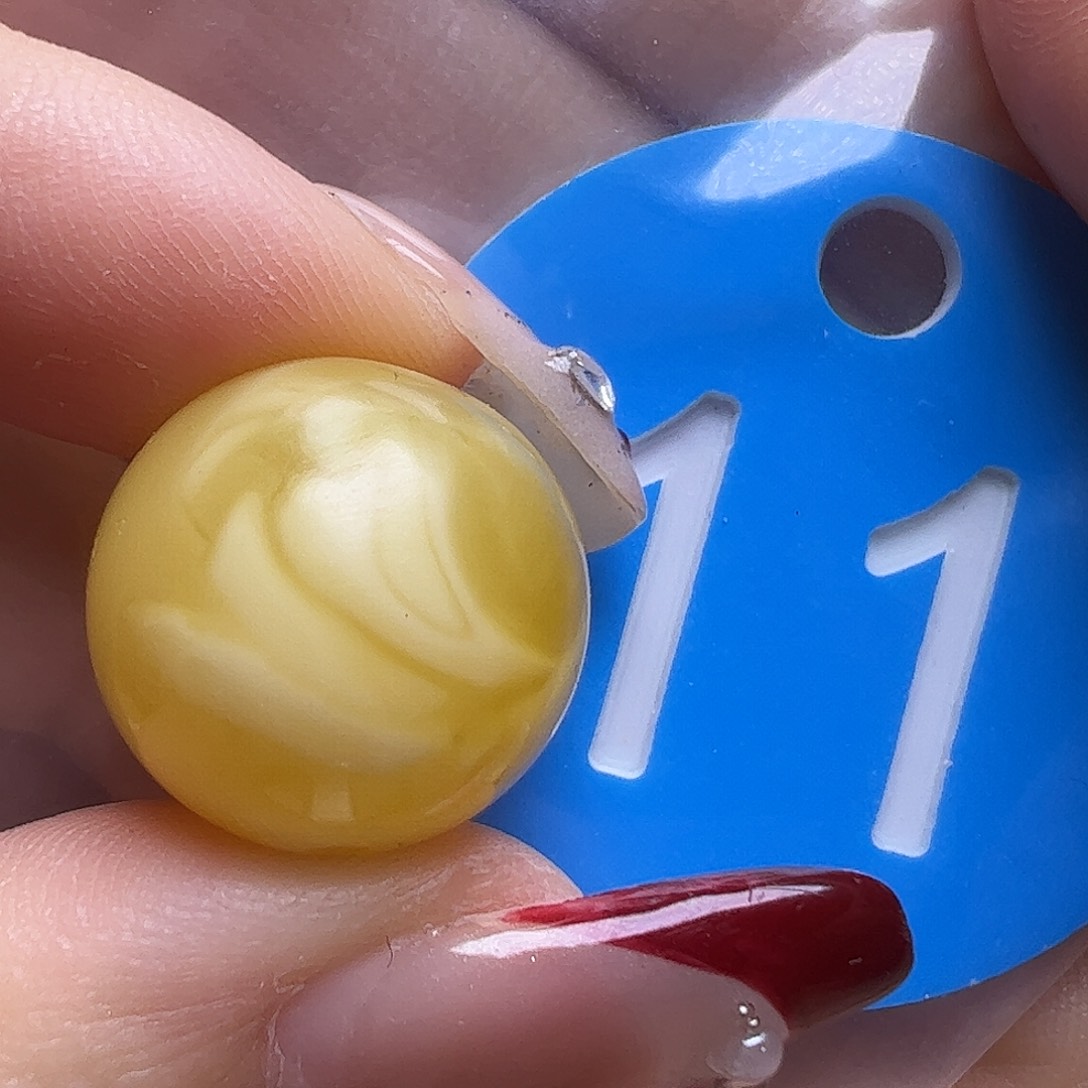 蜜蜡未镶嵌珠宝奇石16mm圆珠