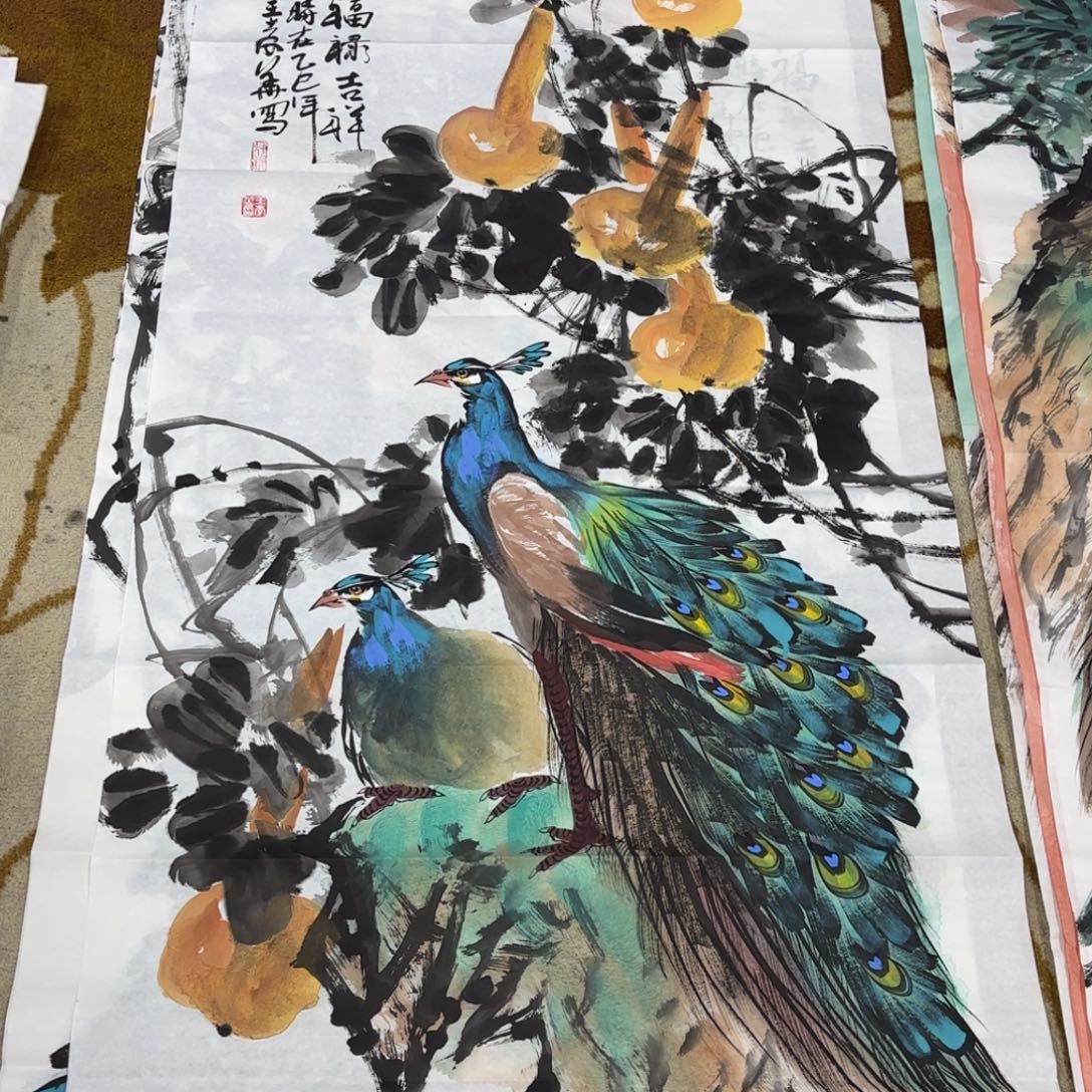 国画王孝华老师作品刘