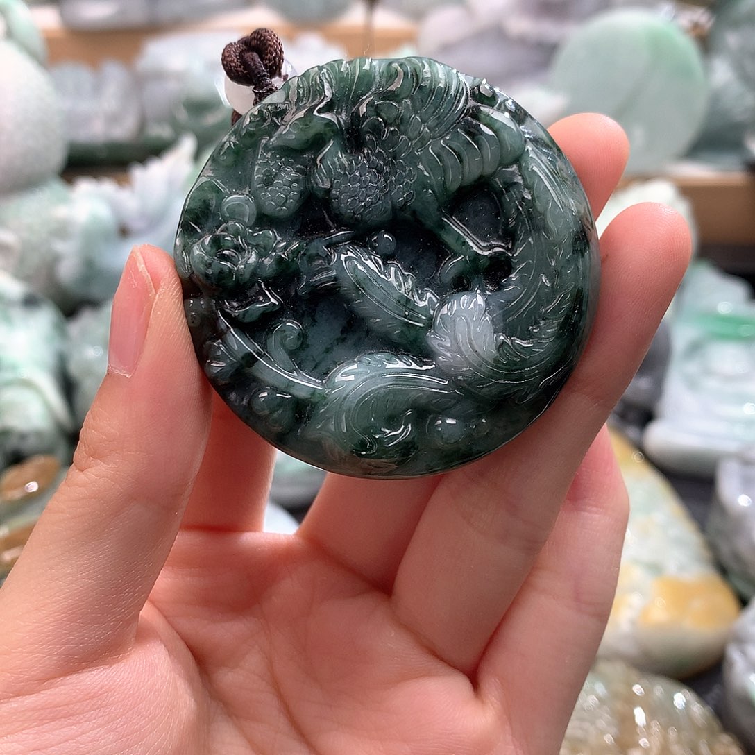 吊坠(不含链)未镶嵌翡翠