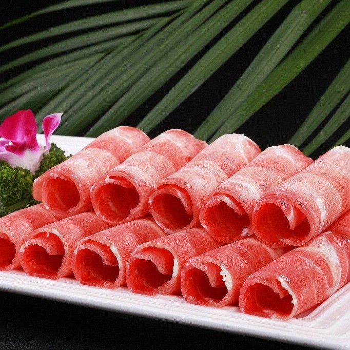 肥牛卷适合火锅烤肉涮煮调理牛肉卷1盒