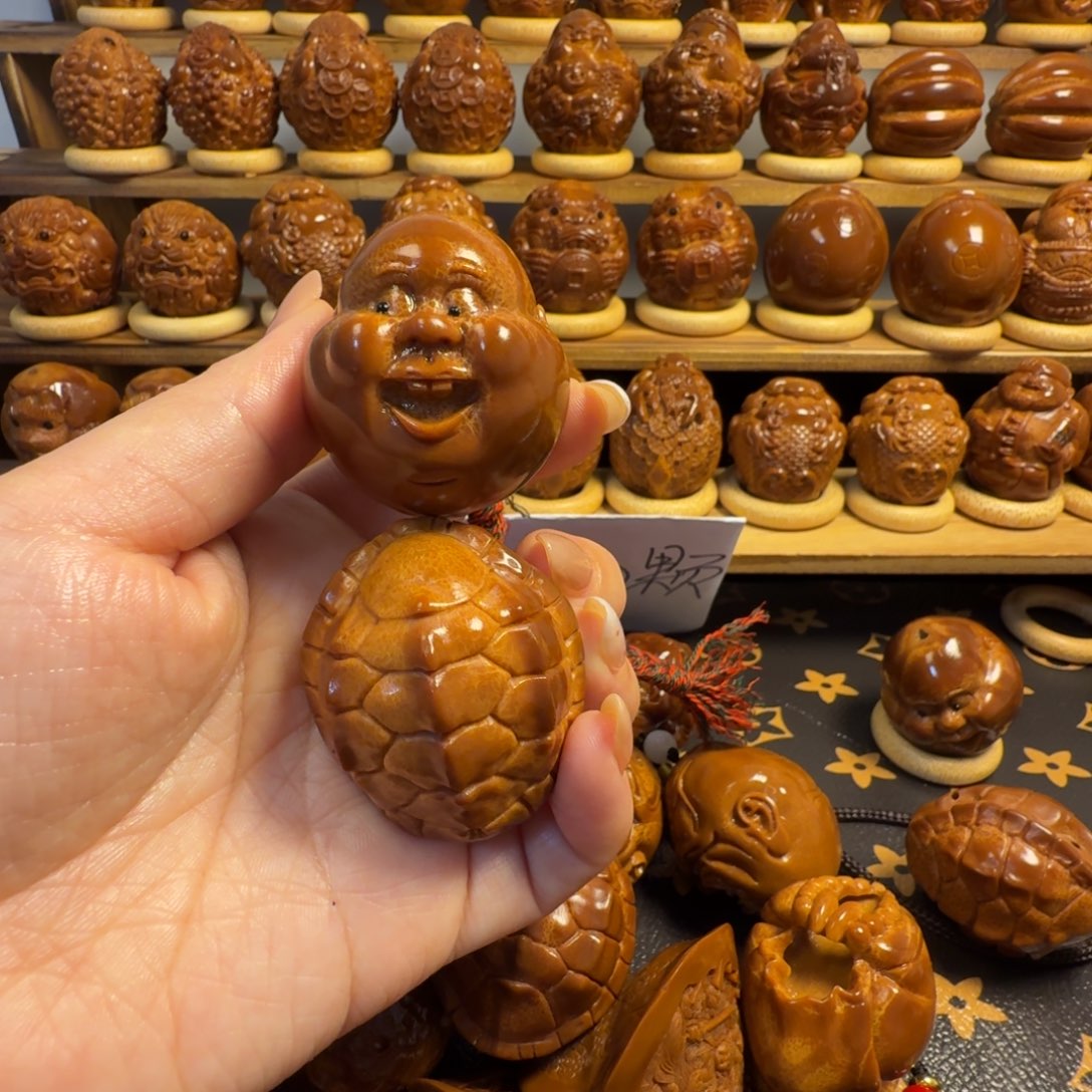 A***痕手串/手链核桃龟仙人