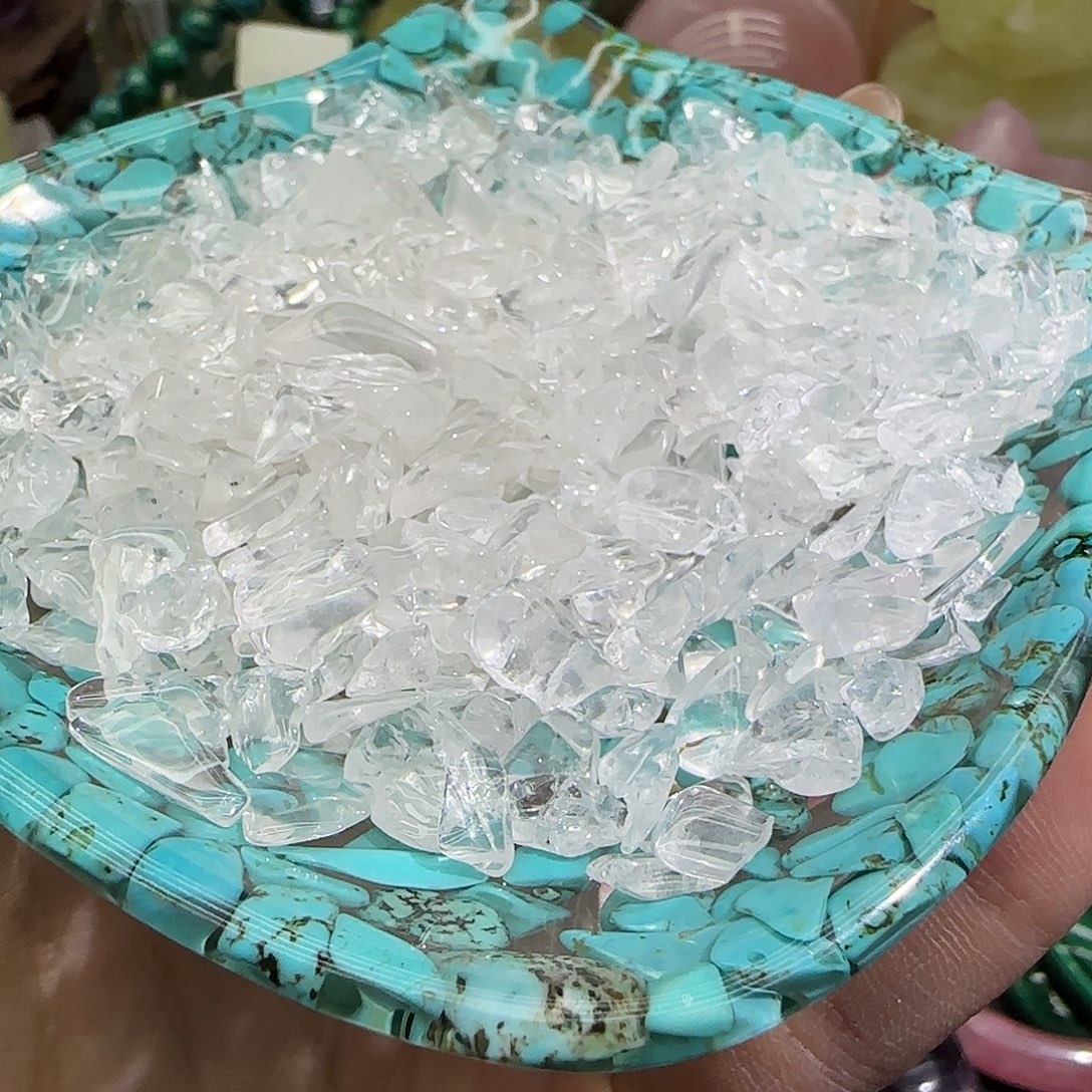 紫晶眼镜未镶嵌白水晶