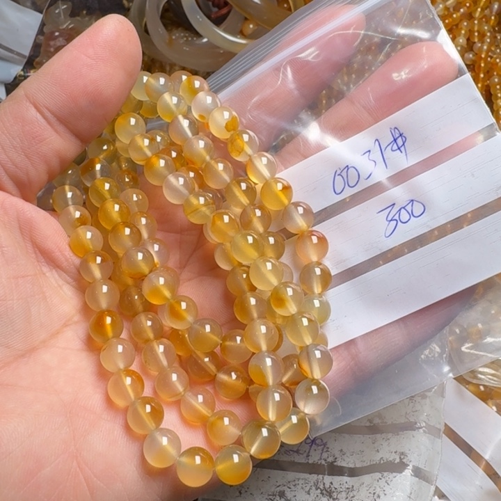 玛瑙/玉髓颈饰未镶嵌W**G003