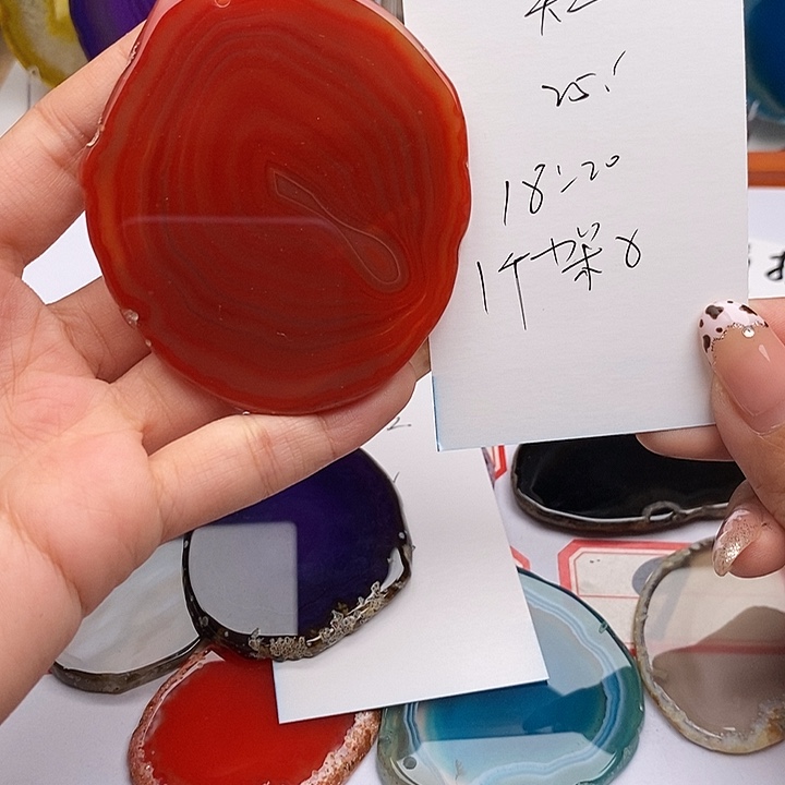 知***知玛瑙/玉髓合金颈饰