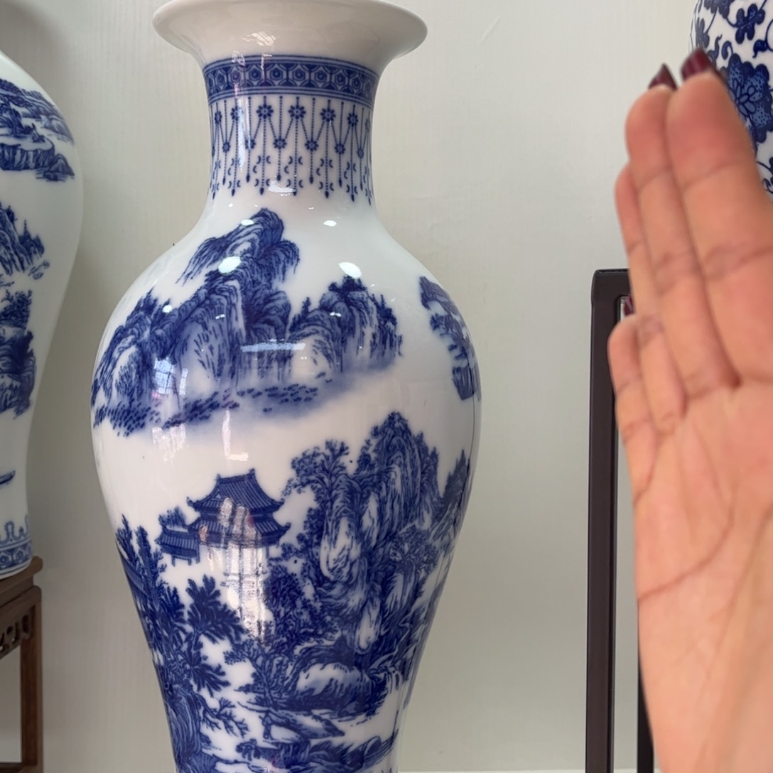 景德镇陶瓷花瓶摆件