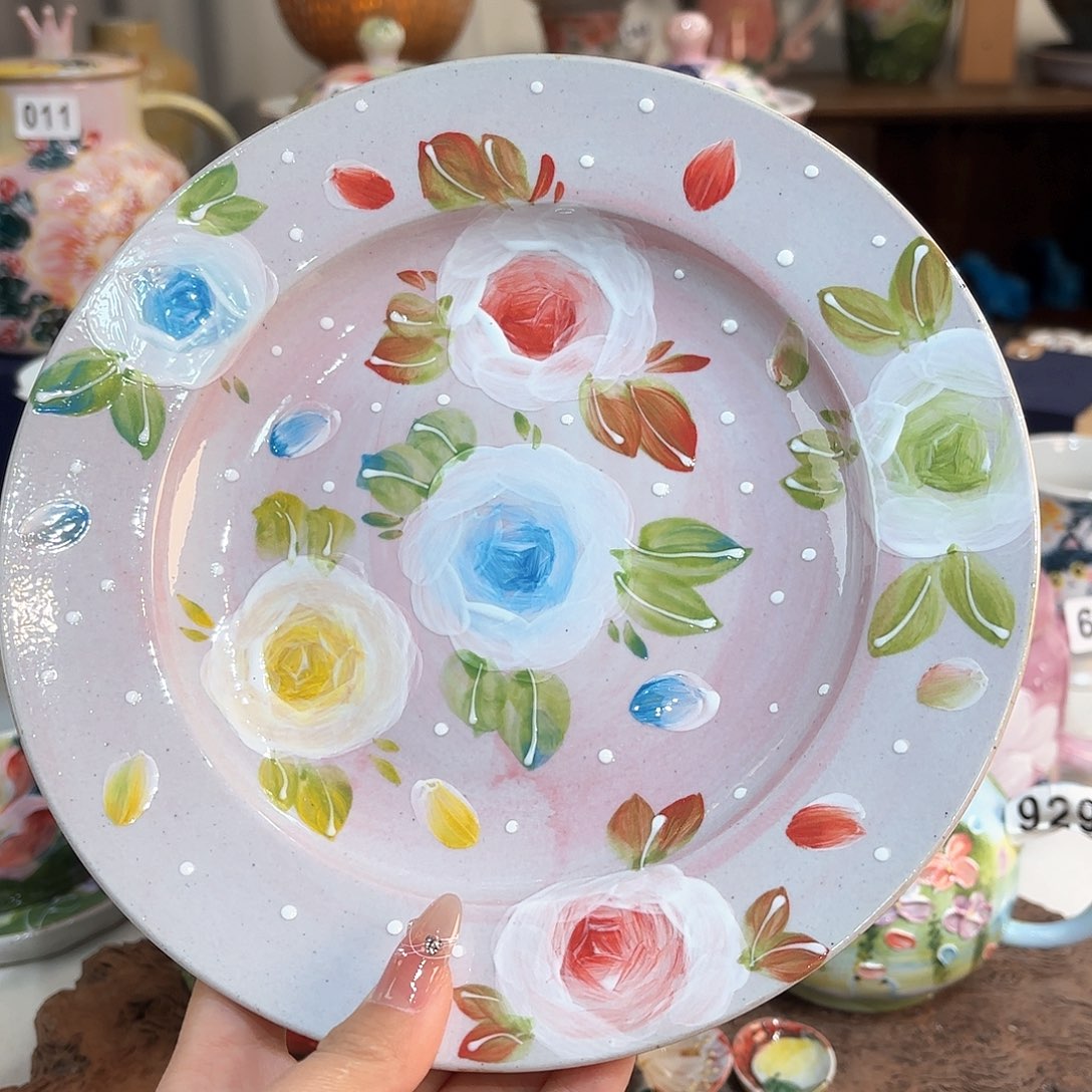 景德镇手绘高温釉下彩陶瓷茶具