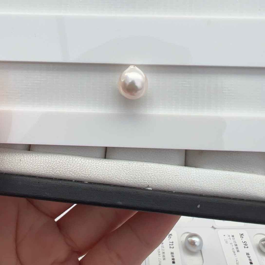 海水珍珠裸珠未镶嵌Akoya裸珠8-9mm可定制爱