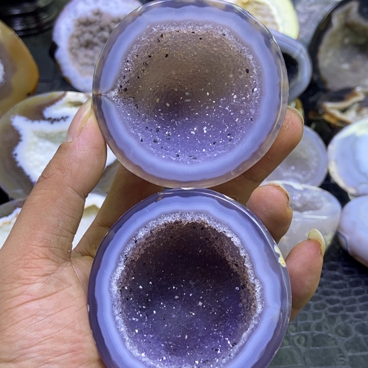 未镶嵌水晶珠宝半成品