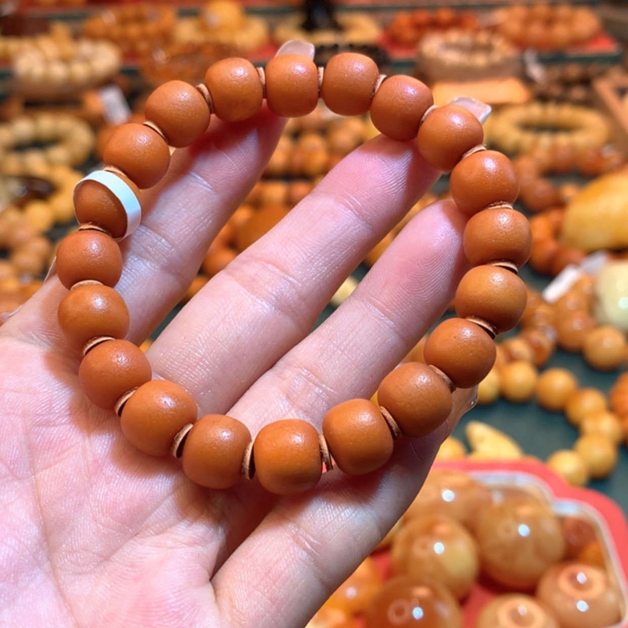 【闪购商品】未镶嵌琥珀手链蜜蜡