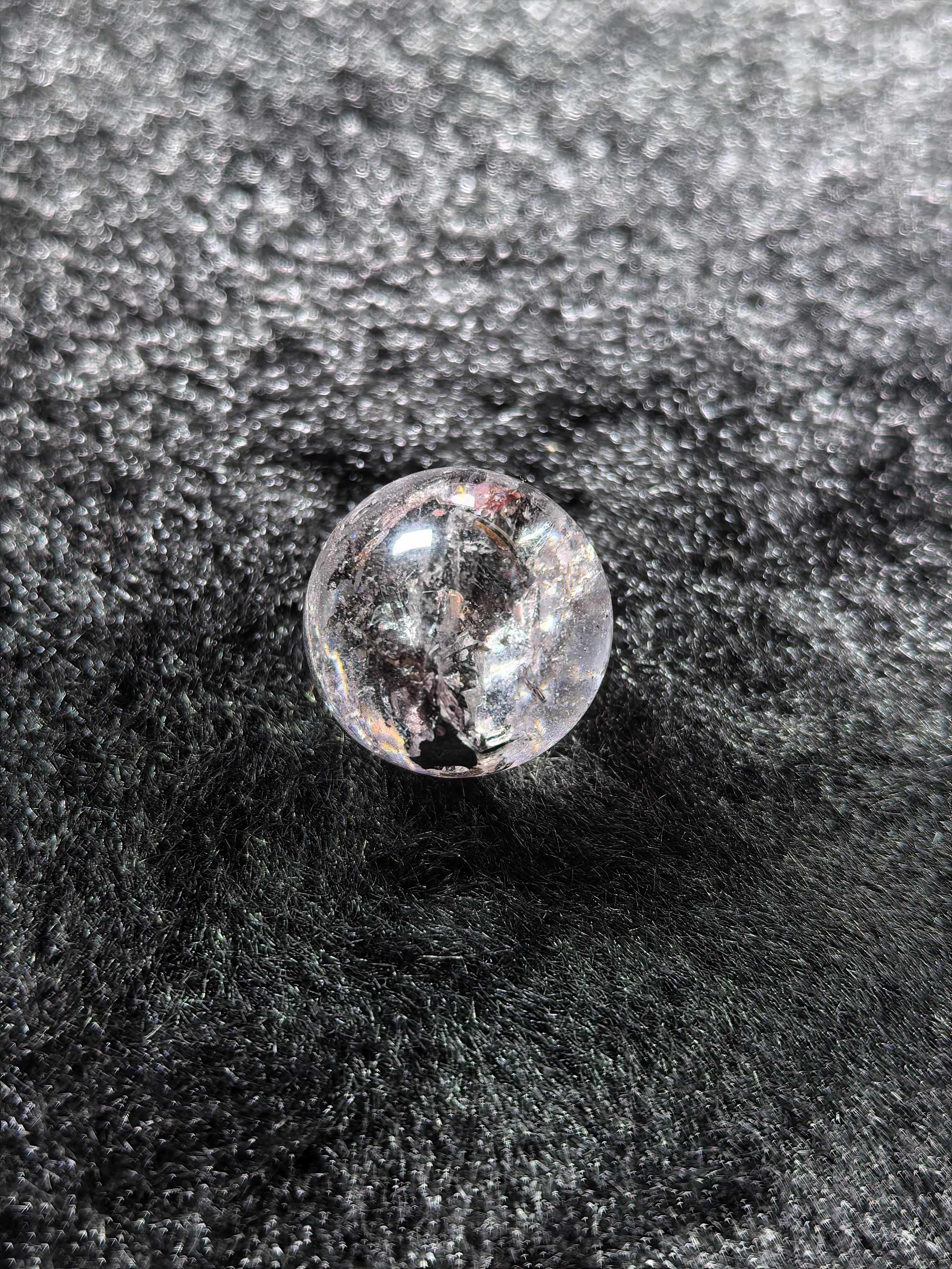 非金属仿水晶手链 14.5mm单珠胜乐DIY设计水晶手串