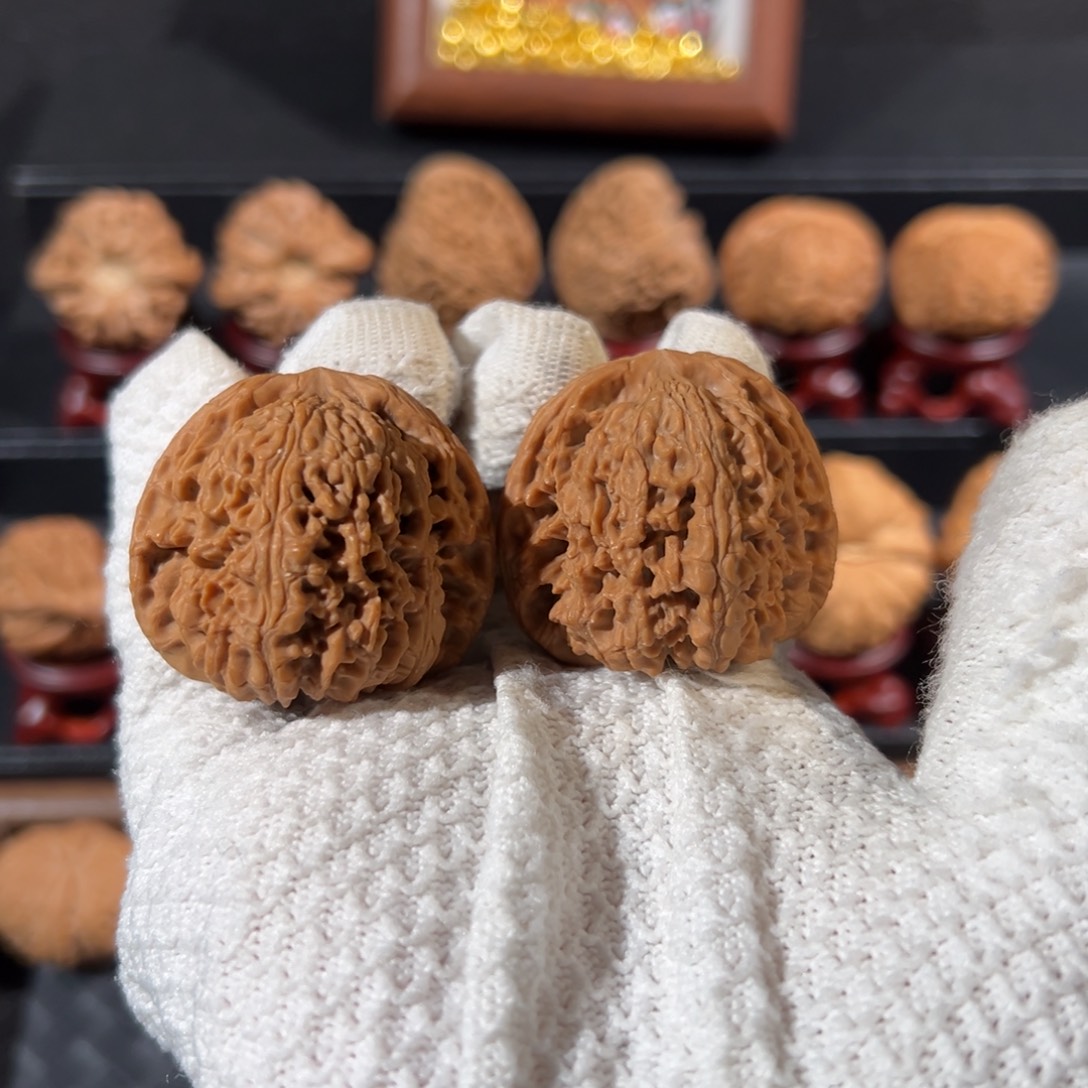 把件文玩核桃南将石41+