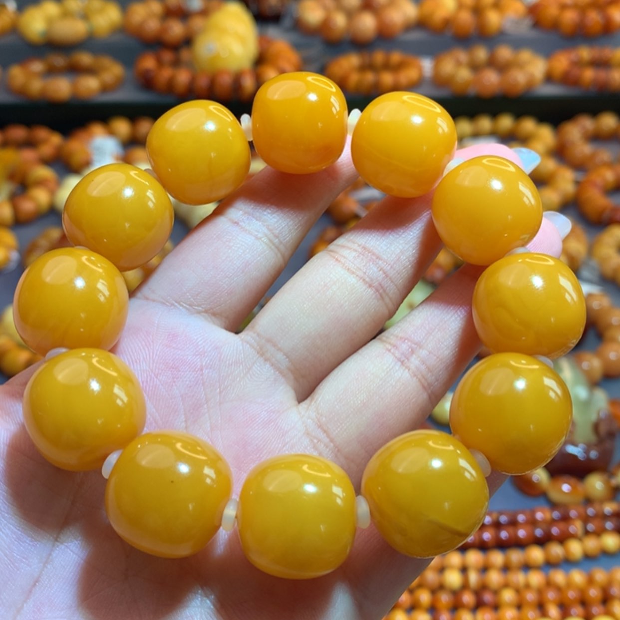 【闪购商品】未镶嵌蜜蜡手串蜜蜡手串