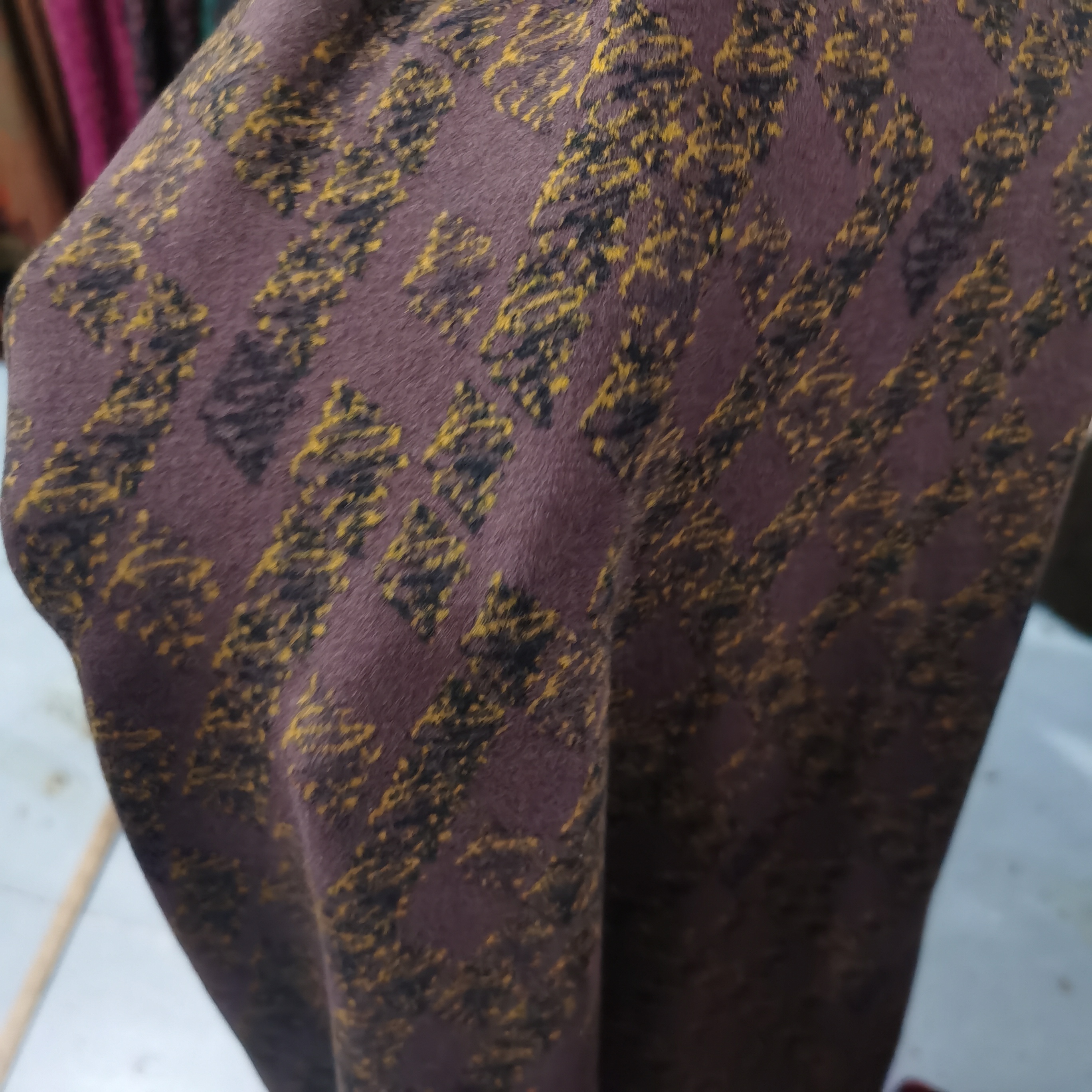 织花奥绒布料73号2米