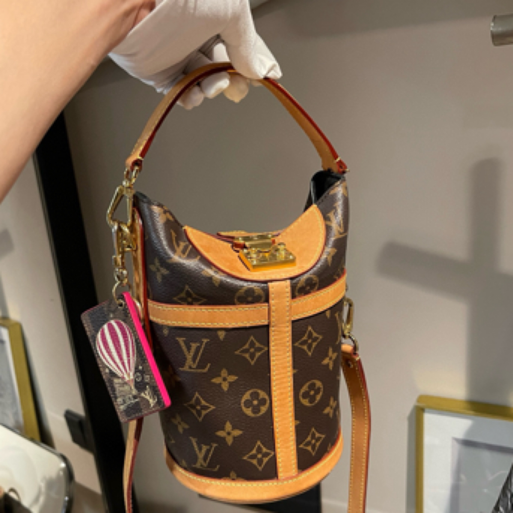 95新 LouisVuitton/路易威登 Duffle老花薯条手提尺寸22 23 14