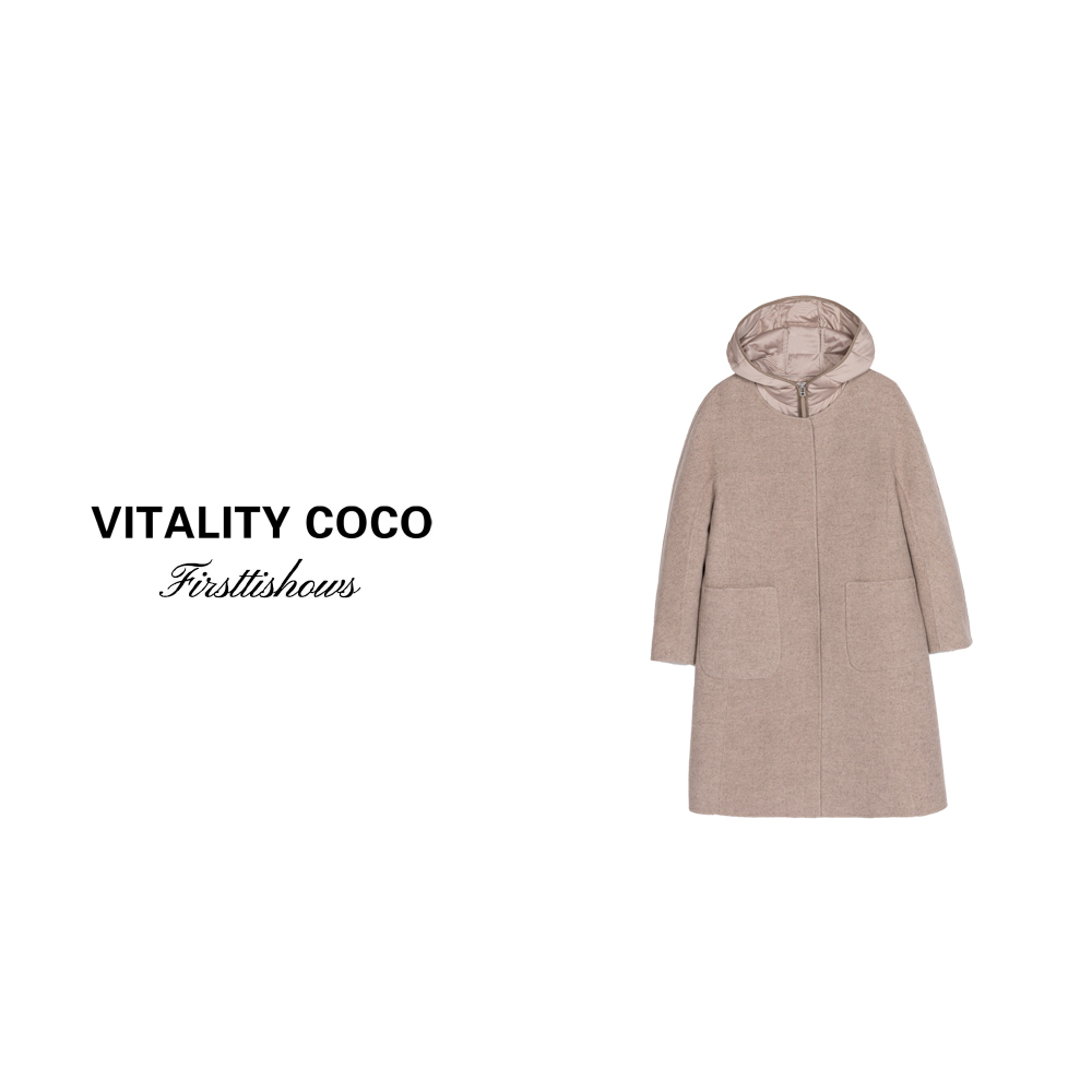 「VITALITY COCO」24冬季新款热卖中长款羽绒两件套-1688