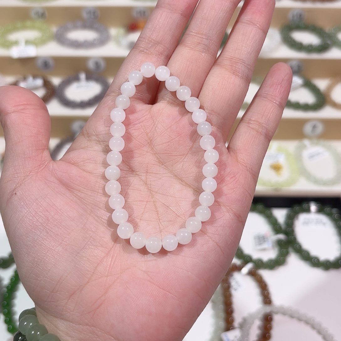 和田玉手链未镶嵌a