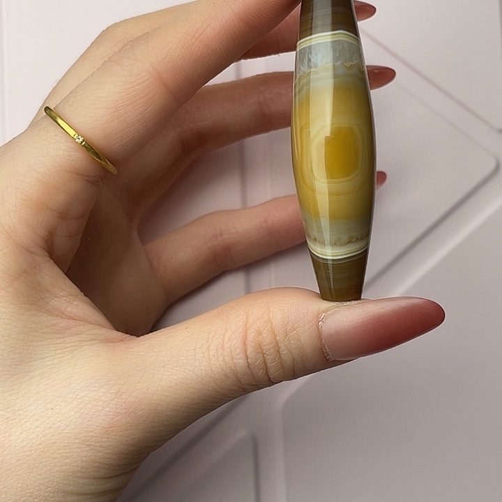 床***光玛瑙/玉髓未镶嵌颈饰