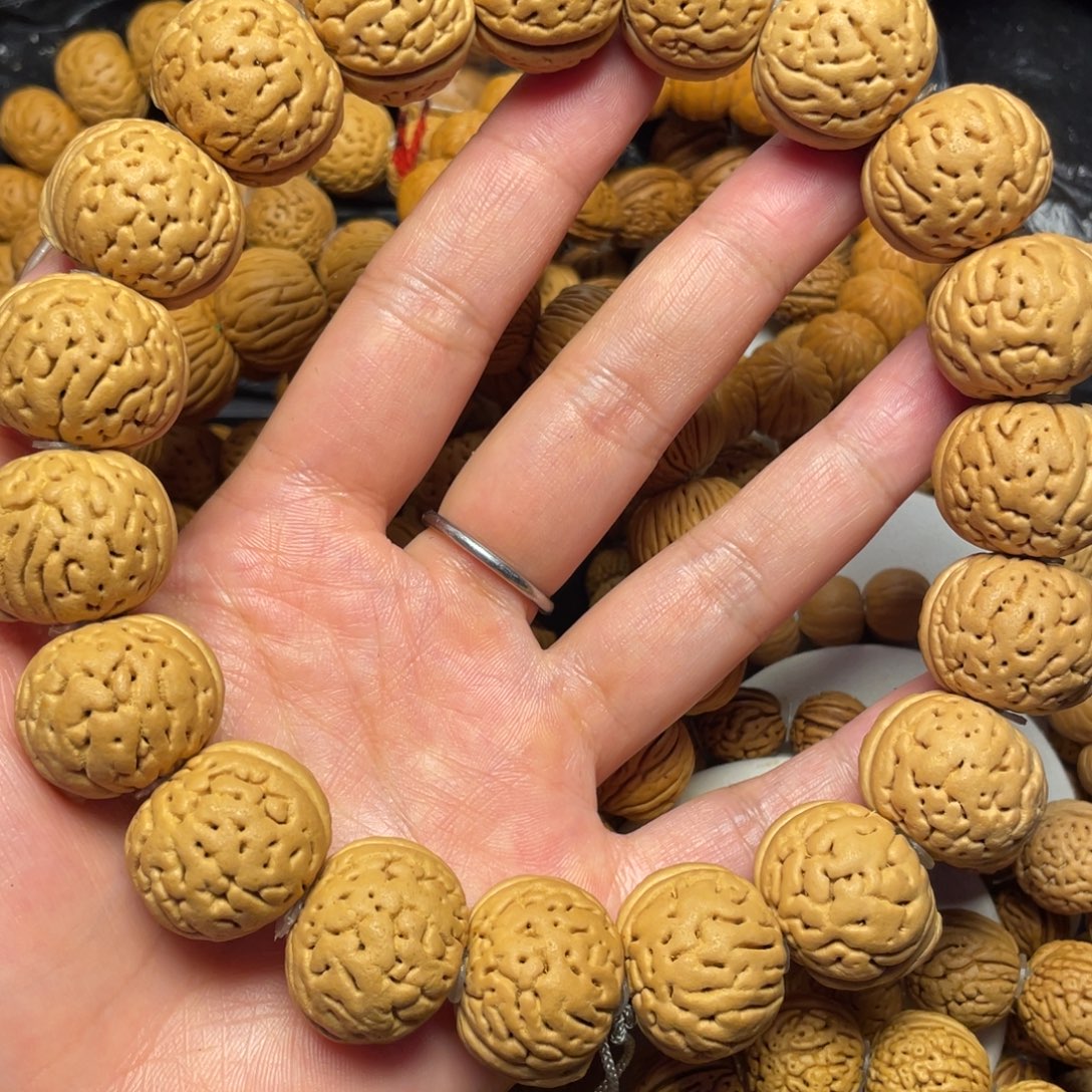 十***八桃木桃核手串23+茶壶