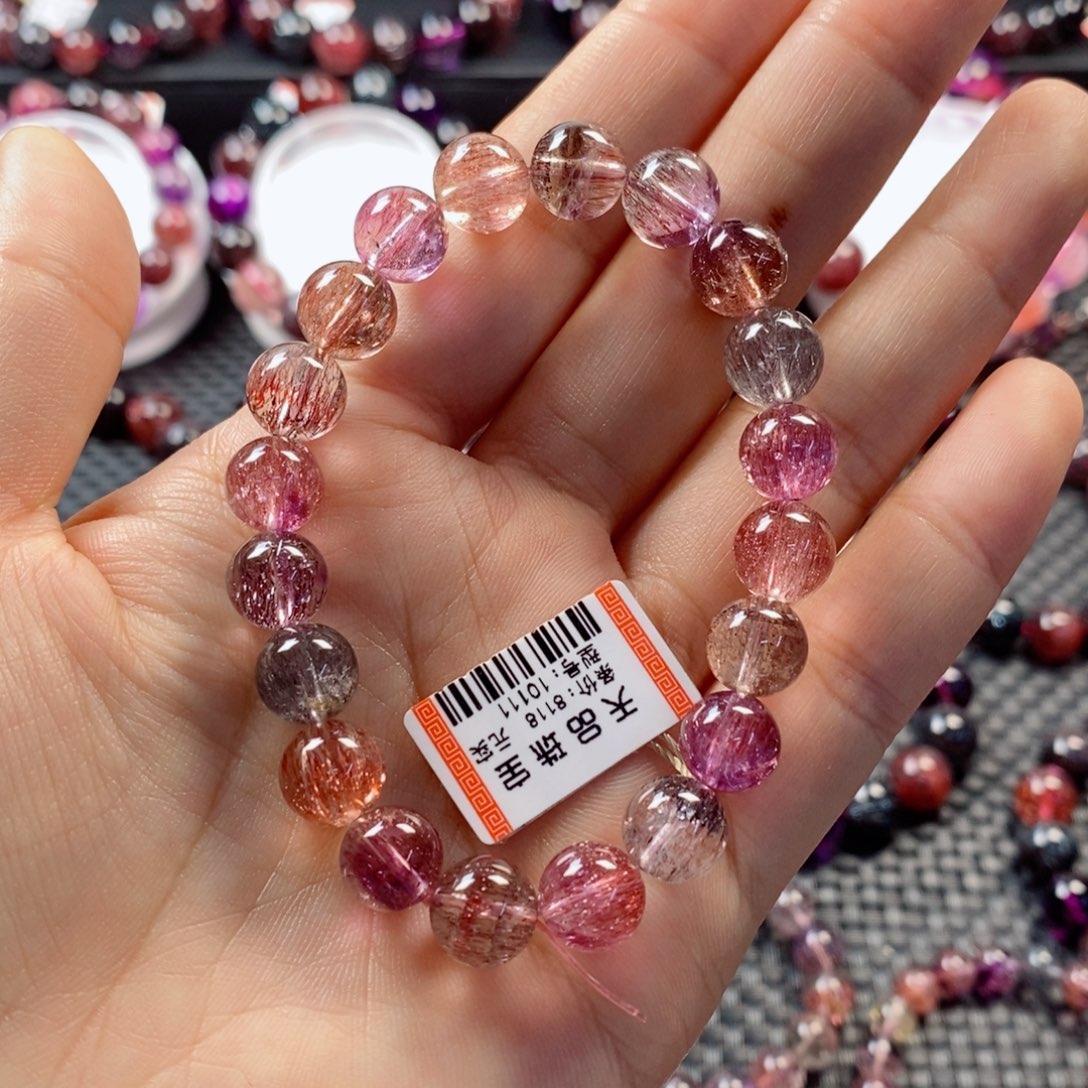 9-10m手链：10111未镶嵌水晶欣**r