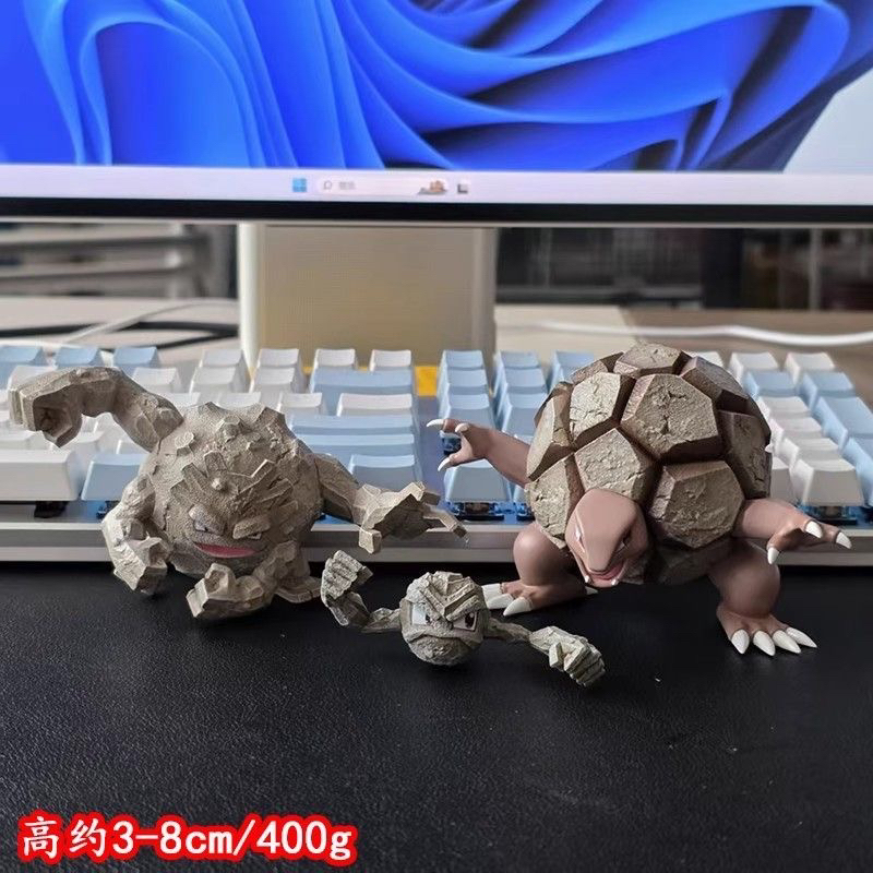 【全款现货 48 小时发】小拳石进化组隆隆石隆隆岩手办摆件