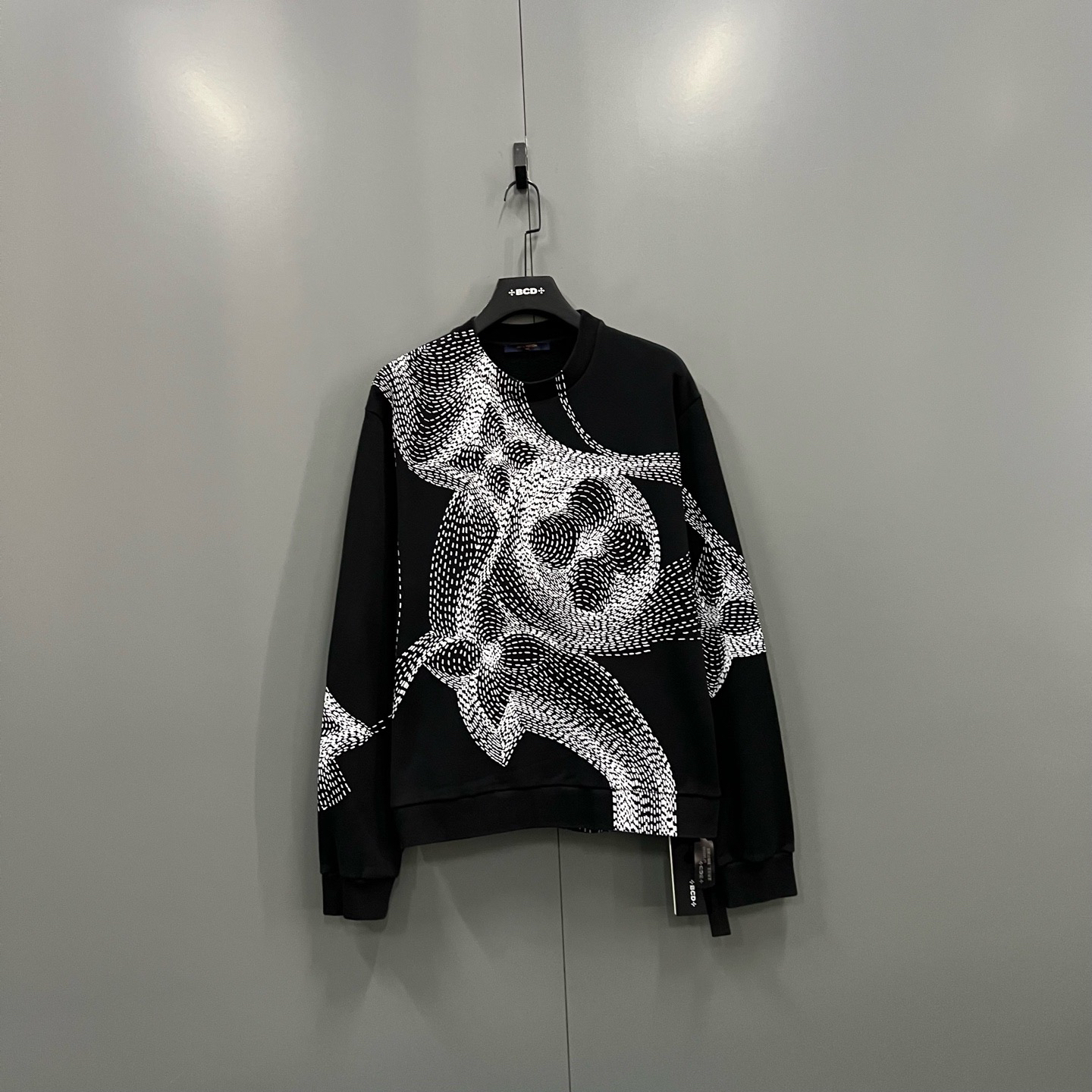 99新 LouisVuitton/路易威登 ab1120 102535 花卉圆领卫衣 XL码