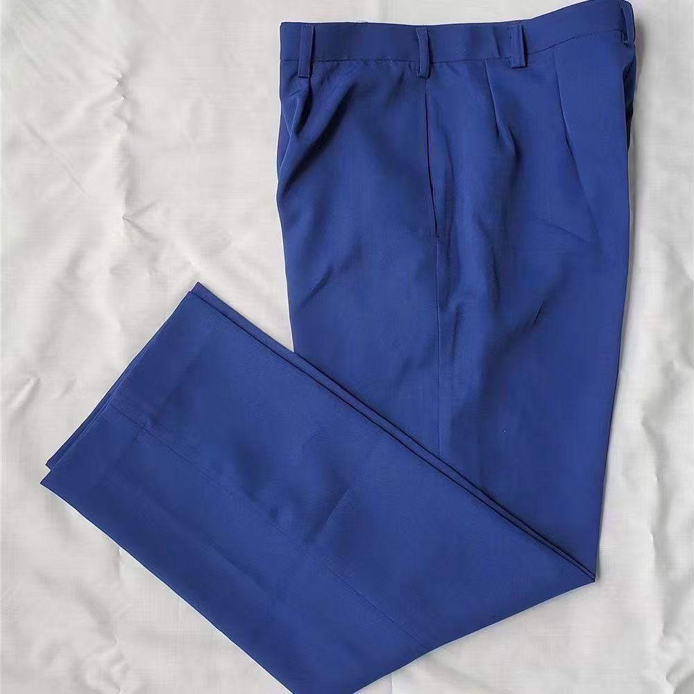 冬常服裤子火焰蓝春秋常服裤子夏常服裤子