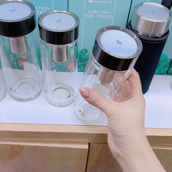 万象品牌单层玻璃杯U147-拖灰