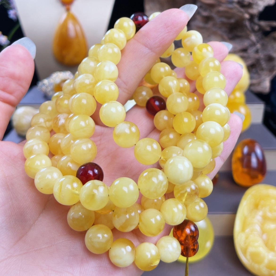【闪购商品】琥珀珠宝奇石未镶嵌
