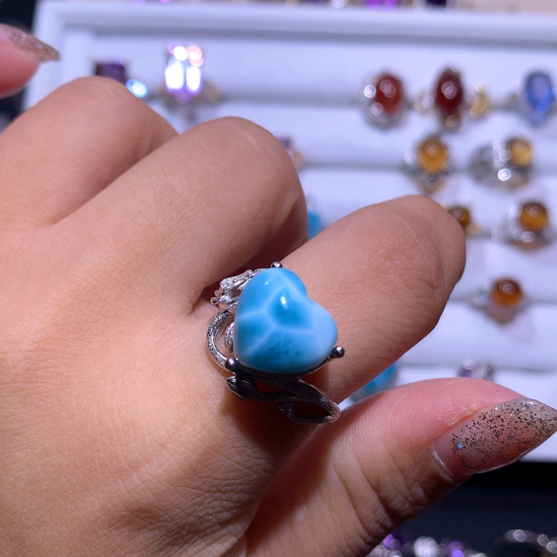 【闪购商品】银S925镶嵌戒指水晶@***～戒指