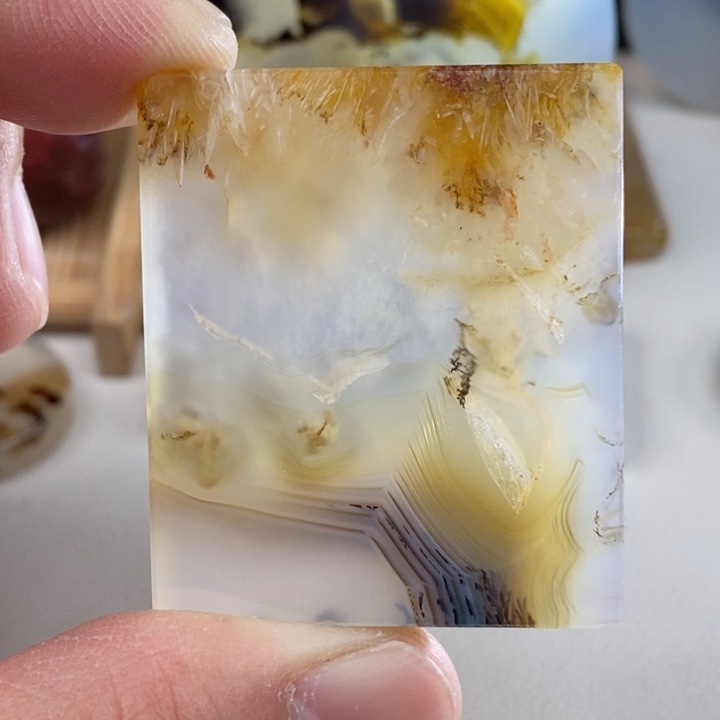 未镶嵌奇石玛瑙/玉髓旺*