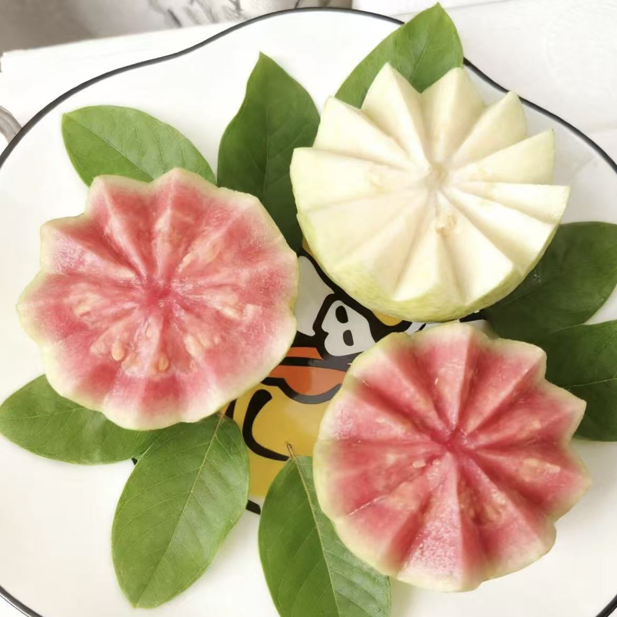 广西红心白心双拼奶油软芭乐新鲜现摘软糯多汁低糖水果，产地直采