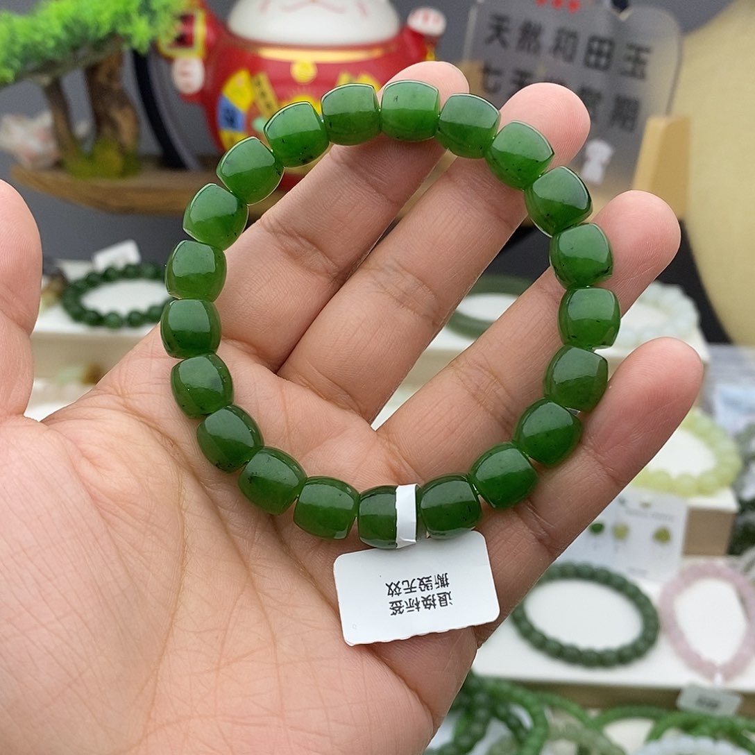 和田玉手链未镶嵌