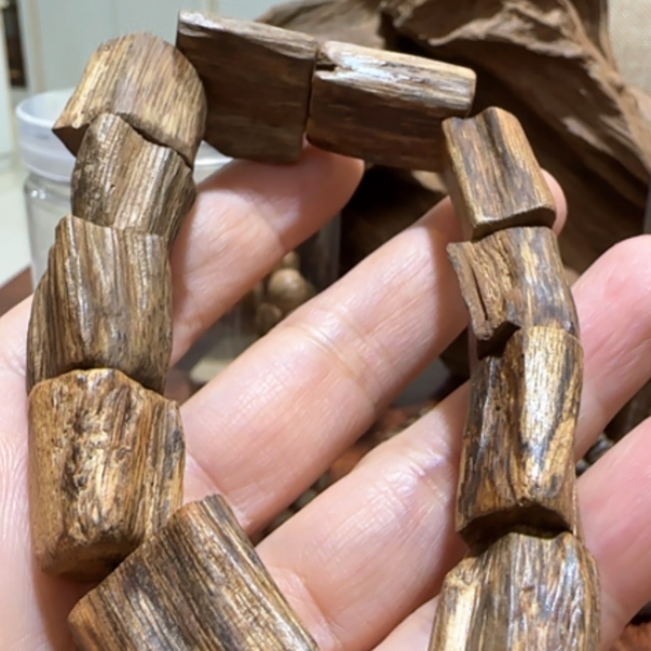 【闪购商品】沉香手串柬埔寨随形手串16克