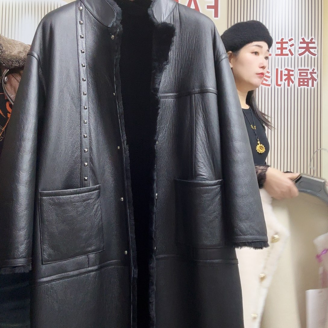 莉莉家时尚女装皮草m