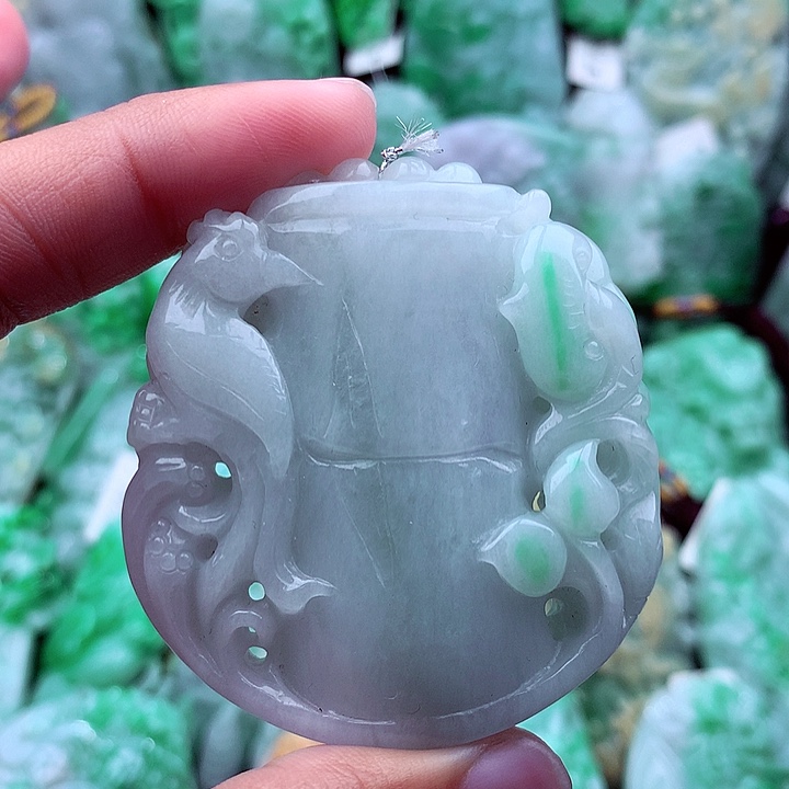 翡翠吊坠(不含链)未镶嵌