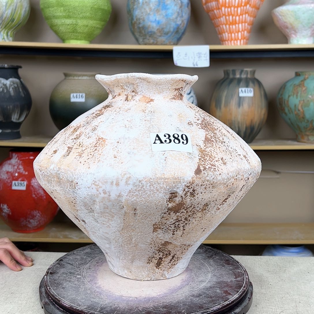 陶瓷389花瓶摆件创意的