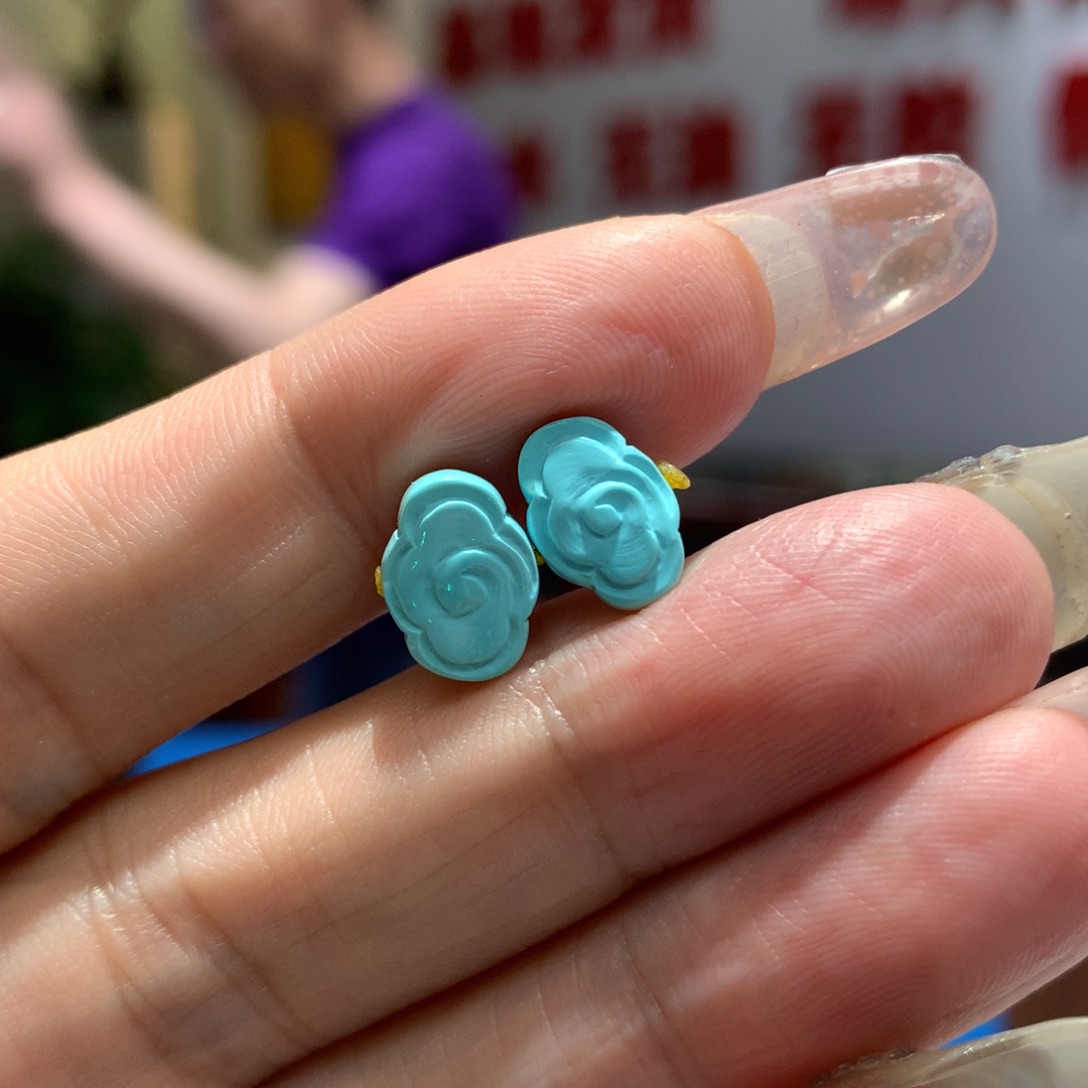 绿松石未镶嵌配饰