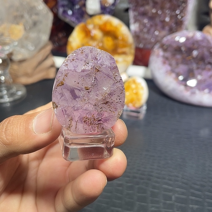 珠宝半成品水晶未镶嵌