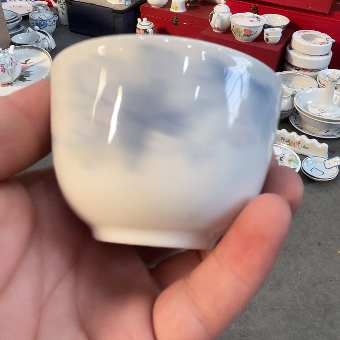 醴陵老厂瓷微瑕慎拍