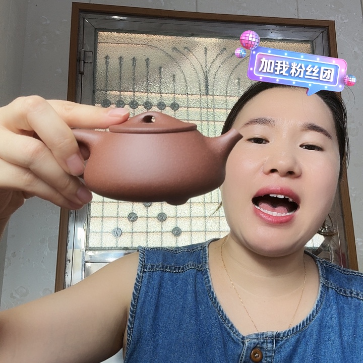 原矿半手工紫泥景州石瓢130cc