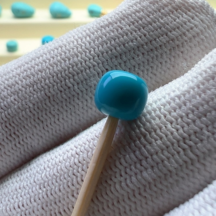 绿松石珠宝奇石未镶嵌7.4