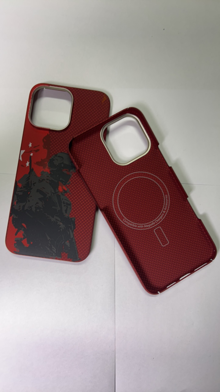 【瑕疵福利款】凯夫拉芳纶纤维手机壳 编号C100