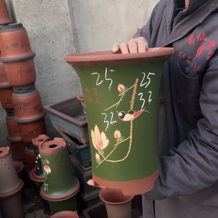 紫砂紫砂花盆是指